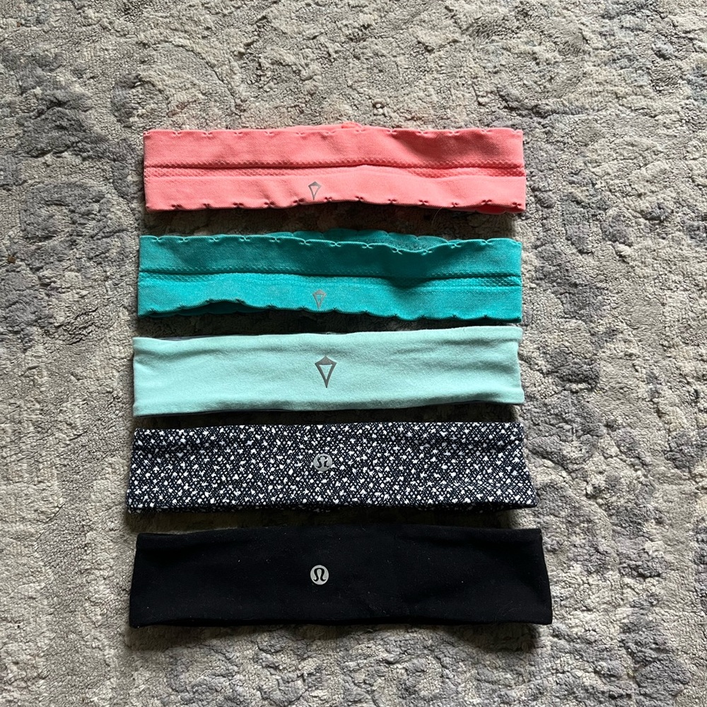 Lululemon and ivviva headbands